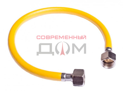 Шланг газовый ПВХ ELKA 1/2 0,8м г/г /желтый